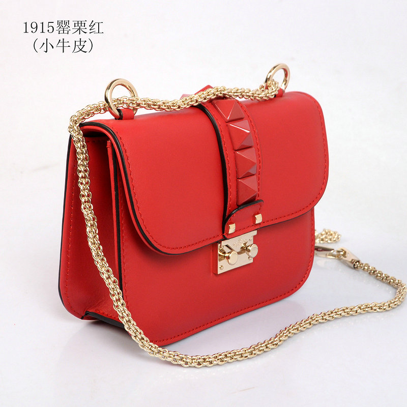 2014 Valentino Garavani shoulder bag 1915 red on sale - Click Image to Close